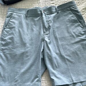 Golf shorts, polyester/spandex. Like new